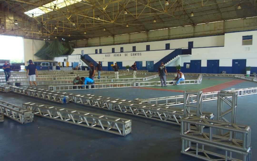 Cape monta Hospital de Campanha em Guarujá para o combate ao coronavírus