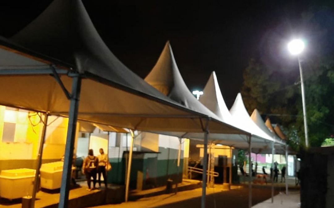 Cape monta estrutura para combate ao novo coronavírus em Cubatão