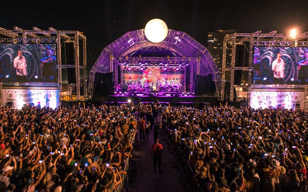 Show de Aniversário da cidade de Santos 2020